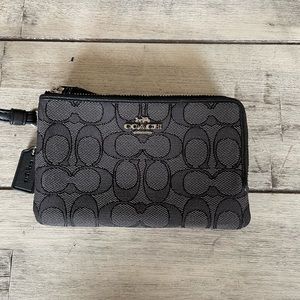 Coach Monogram Wristlet